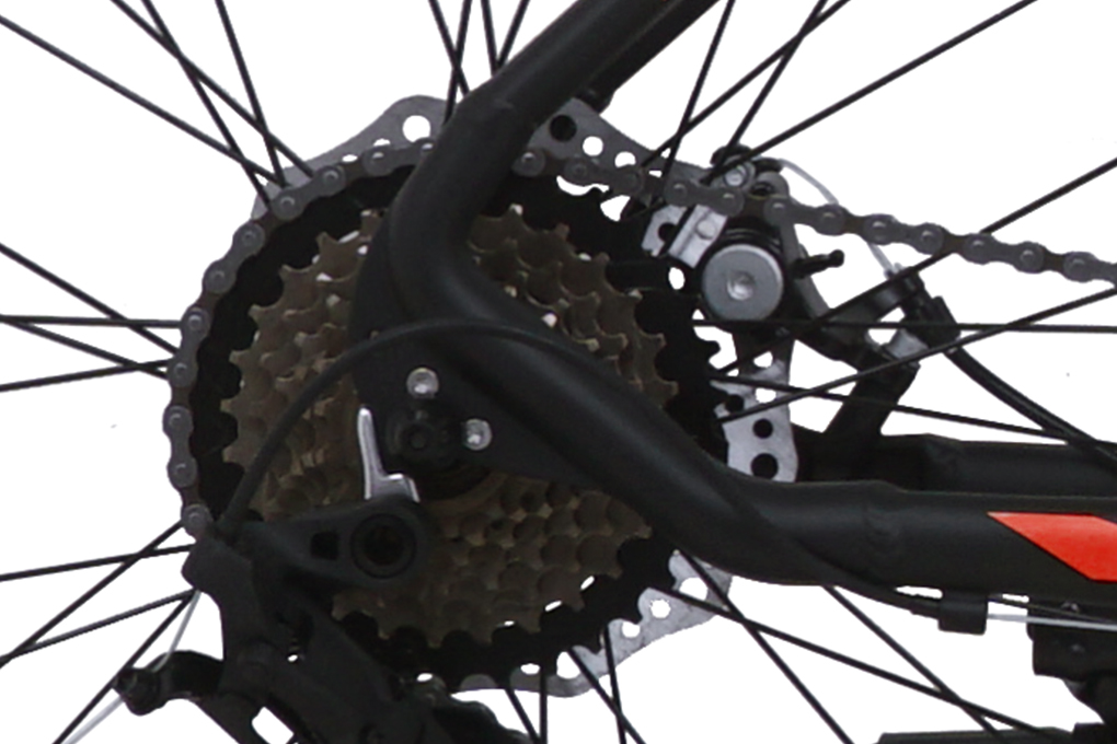 Xe Đạp Địa Hình MTB Exotic 2618 AF 27.5 inch Màu Đen - Đỏ