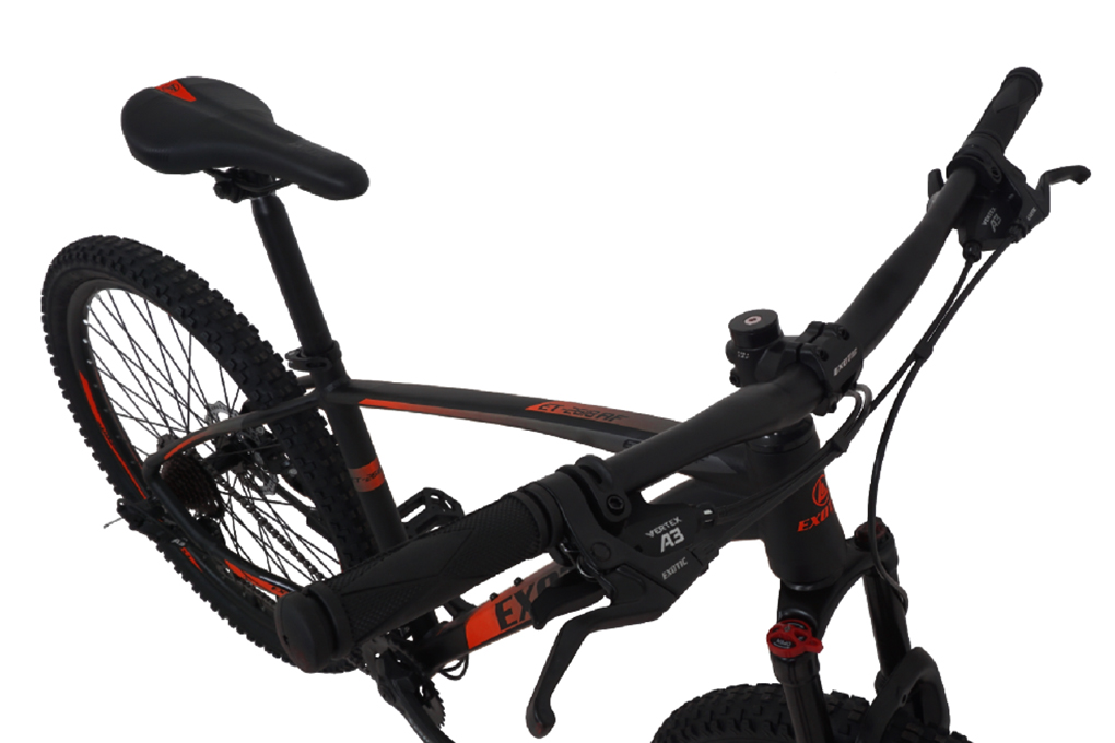 Xe Đạp Địa Hình MTB Exotic 2618 AF 27.5 inch Màu Đen - Đỏ