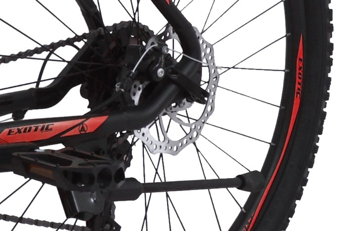 Xe Đạp Địa Hình MTB Exotic 2618 AF 27.5 inch Màu Đen - Đỏ