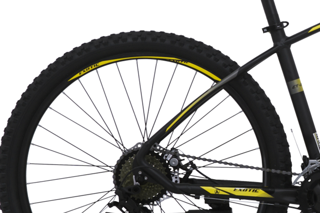 Xe Đạp Địa Hình MTB Exotic 2618 AF 27.5 inch Màu Đen - Vàng