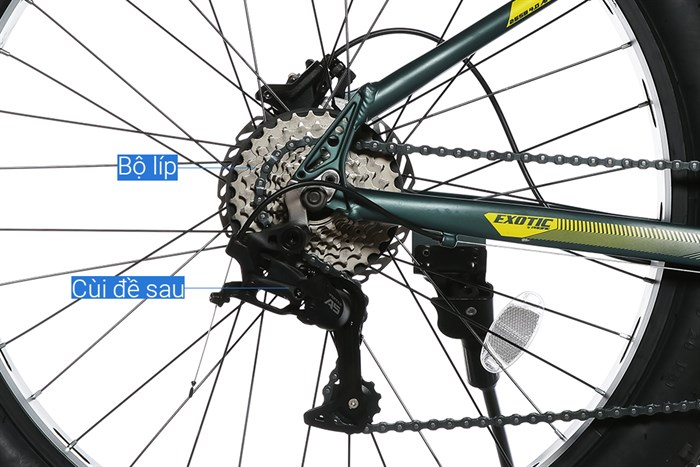 Xe Đạp Địa Hình MTB Exotic 2658 4.0 AHHD 26 inch