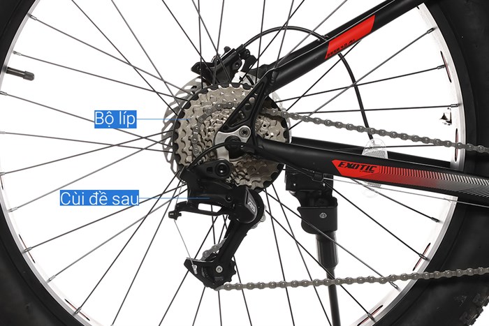 Xe Đạp Địa Hình MTB Exotic 2658 4.0 AHHD 26 inch