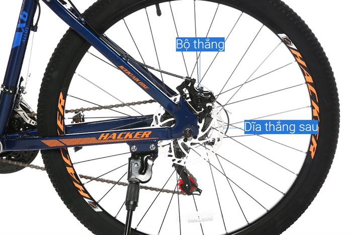 Xe Đạp Địa Hình MTB XDS Hacker 390 26 inch Size S