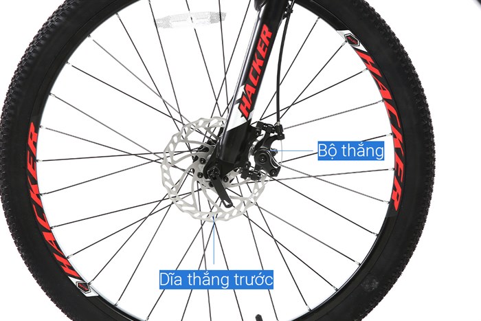 Xe Đạp Địa Hình MTB XDS Hacker 390 26 inch Size S