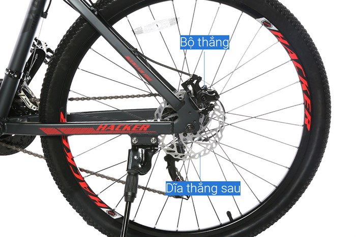 Xe Đạp Địa Hình MTB XDS Hacker 390 26 inch Size S