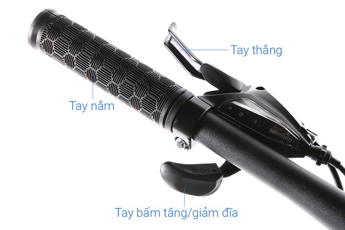 Xe Đạp Địa Hình MTB XDS Hacker 390 26 inch Size S