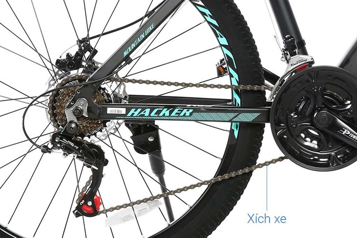 Xe Đạp Địa Hình MTB XDS Hacker 390 26 inch Size S
