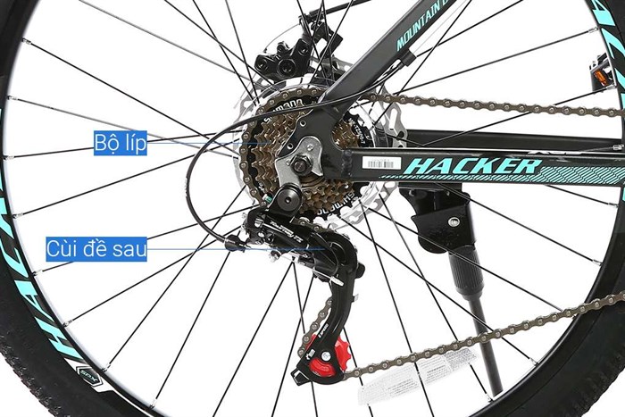 Xe Đạp Địa Hình MTB XDS Hacker 390 26 inch Size S