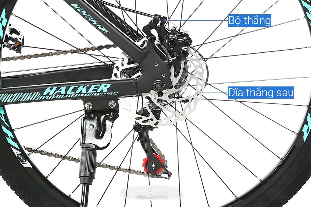 Xe Đạp Địa Hình MTB XDS Hacker 390 26 inch Size S