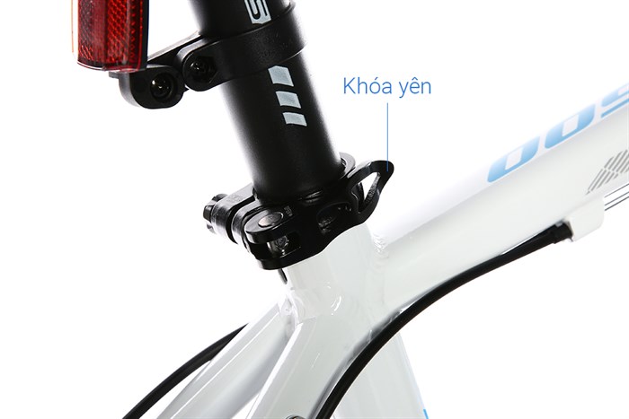 Xe Đạp Địa Hình MTB XDS Hacker 500 26 inch Size M Màu Trắng - Xanh