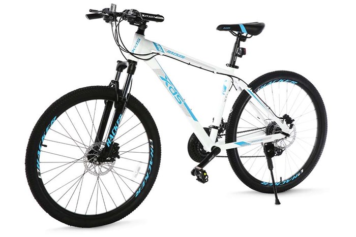Xe Đạp Địa Hình MTB XDS Hacker 500 26 inch Size M Màu Trắng - Xanh