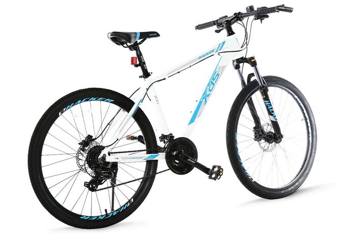 Xe Đạp Địa Hình MTB XDS Hacker 500 26 inch Size M Màu Trắng - Xanh
