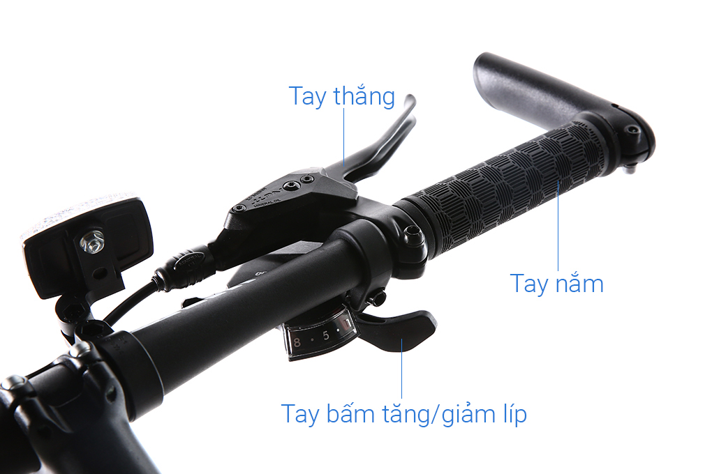 Xe Đạp Địa Hình MTB XDS Hacker 500 26 inch Size M Màu Xám - Đỏ