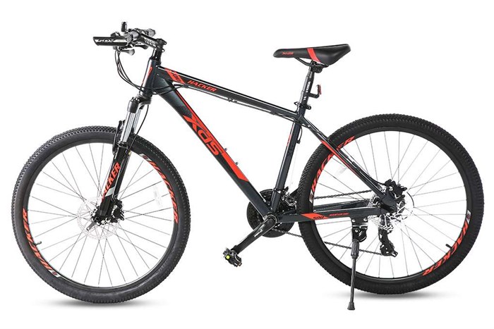 Xe Đạp Địa Hình MTB XDS Hacker 500 26 inch Size M Màu Xám - Đỏ