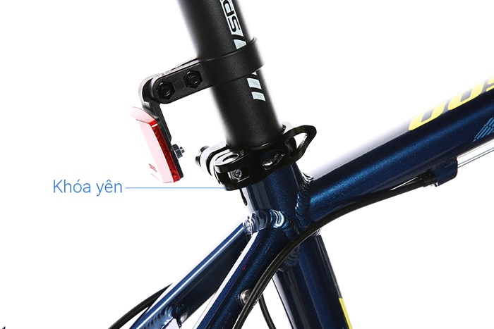 Xe Đạp Địa Hình MTB XDS Hacker 500 26 inch Size M Màu Vàng - Xanh dương