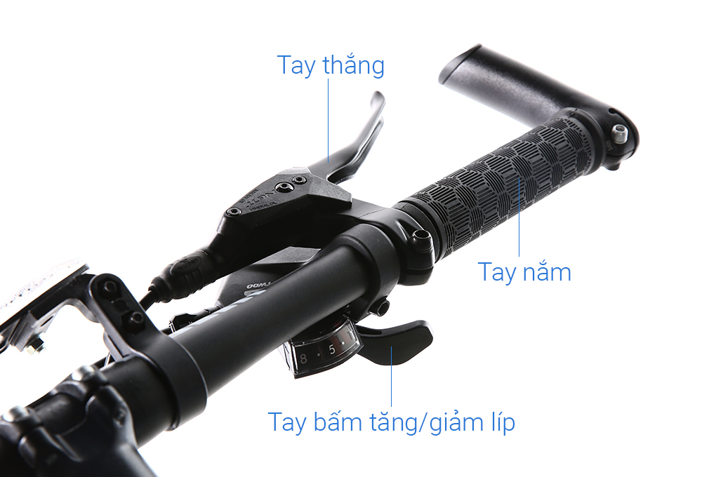 Xe Đạp Địa Hình MTB XDS Hacker 500 26 inch Size M Màu Vàng - Xanh dương