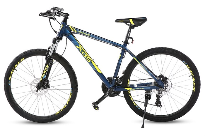 Xe Đạp Địa Hình MTB XDS Hacker 500 26 inch Size M Màu Vàng - Xanh dương