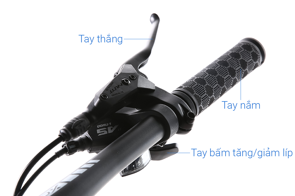 Xe Đạp Địa Hình MTB XDS Hacker 680 27.5 inch Size M Màu Đen - Đỏ