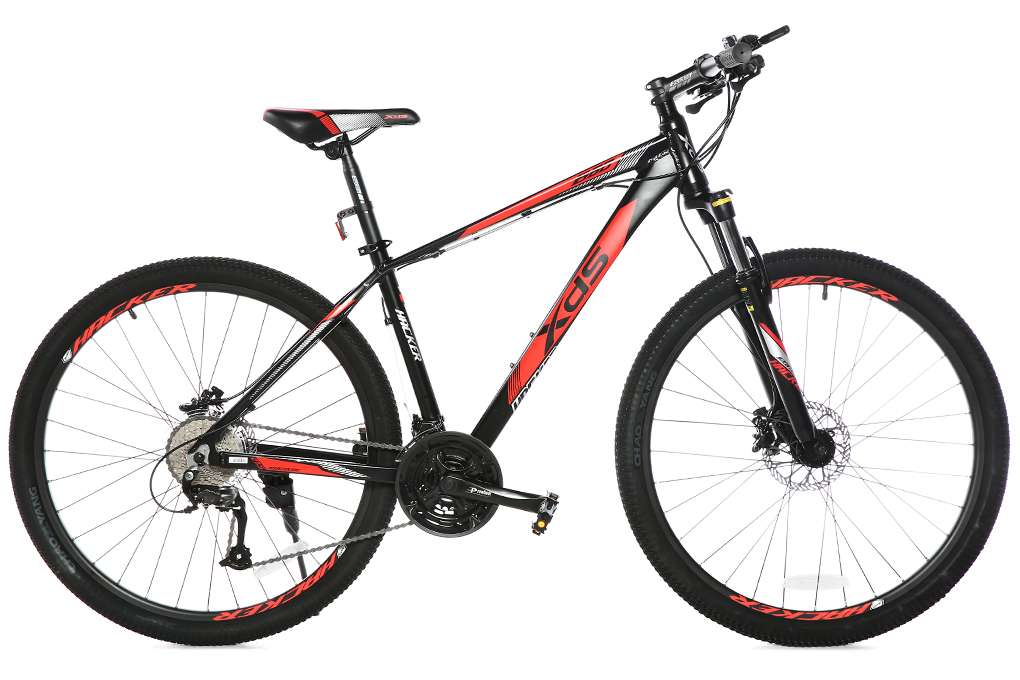 Xe Đạp Địa Hình MTB XDS Hacker 680 27.5 inch Size M Màu Đen - Đỏ