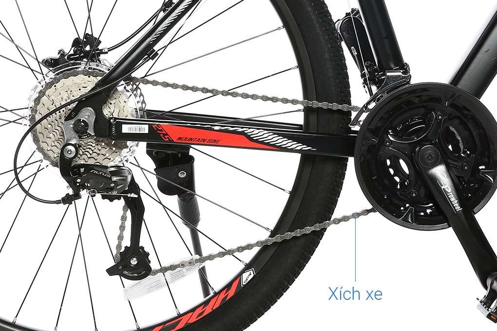 Xe Đạp Địa Hình MTB XDS Hacker 680 27.5 inch Size M Màu Đen - Đỏ