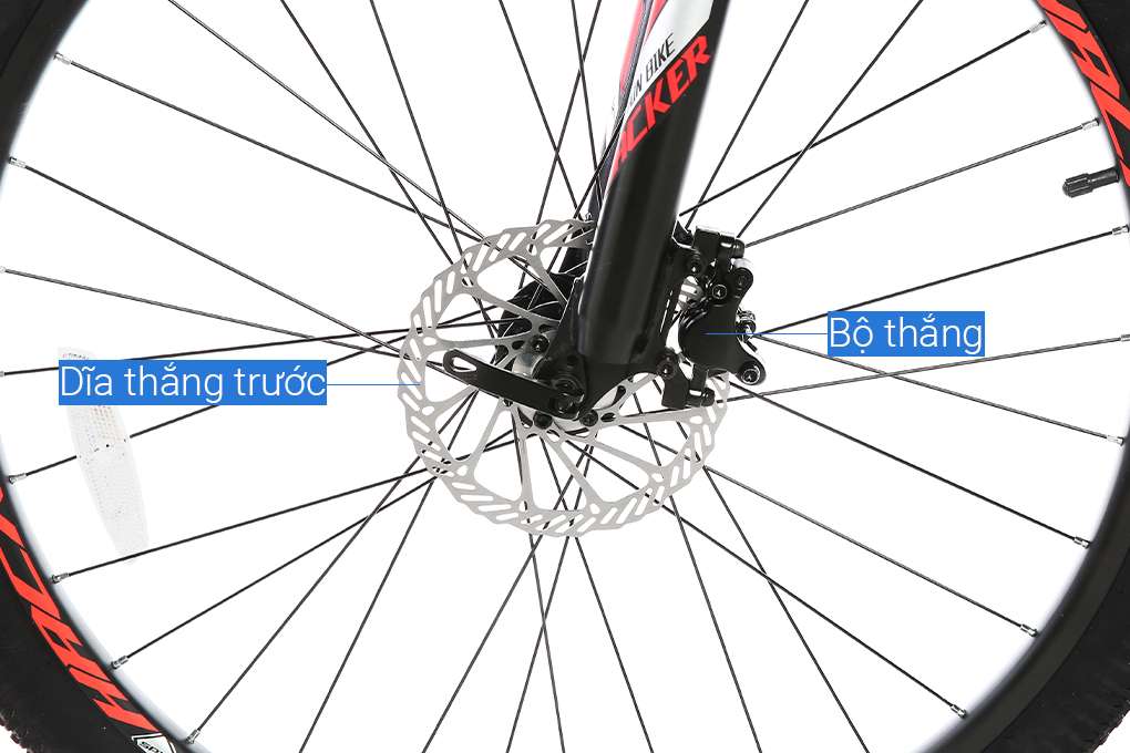 Xe Đạp Địa Hình MTB XDS Hacker 680 27.5 inch Size M Màu Đen - Đỏ