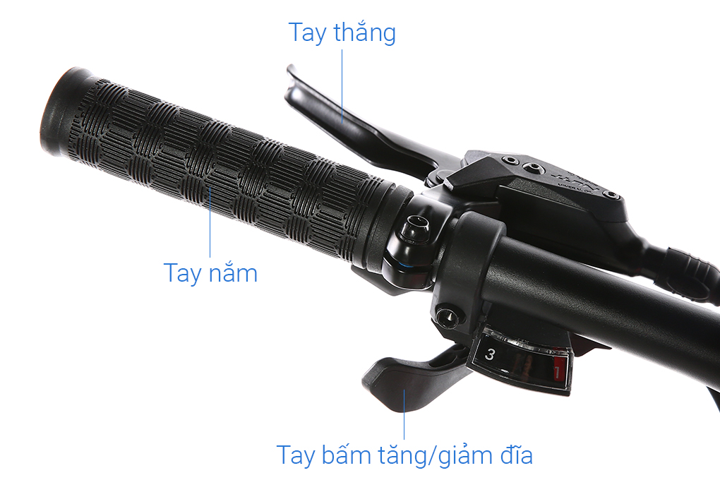 Xe Đạp Địa Hình MTB XDS Hacker 680 27.5 inch Size M Màu Đỏ