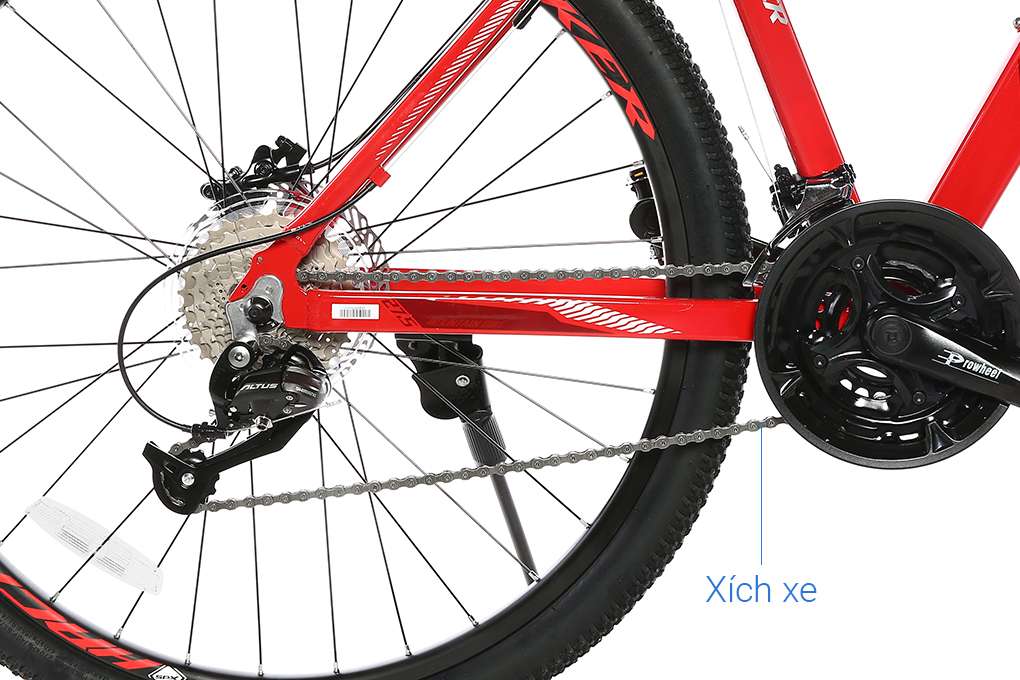 Xe Đạp Địa Hình MTB XDS Hacker 680 27.5 inch Size M Màu Đỏ