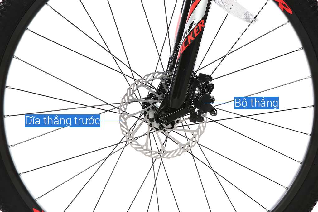 Xe Đạp Địa Hình MTB XDS Hacker 680 27.5 inch Size M Màu Đỏ