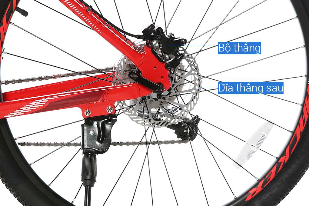 Xe Đạp Địa Hình MTB XDS Hacker 680 27.5 inch Size M Màu Đỏ