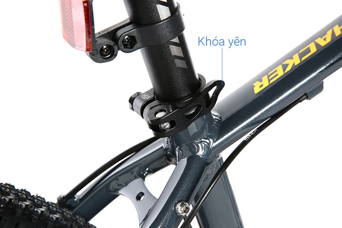 Xe Đạp Địa Hình MTB XDS Hacker 800 27.5 inch Size XS Màu Đen - Vàng