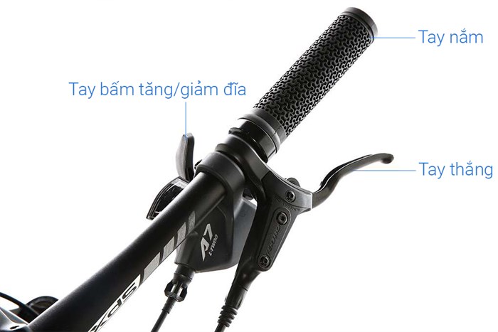 Xe Đạp Địa Hình MTB XDS Hacker 800 27.5 inch Size XS Màu Đen - Vàng