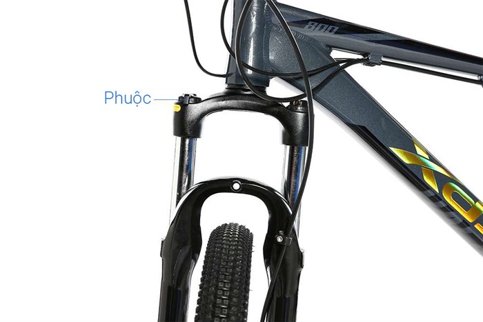 Xe Đạp Địa Hình MTB XDS Hacker 800 27.5 inch Size XS Màu Đen - Vàng