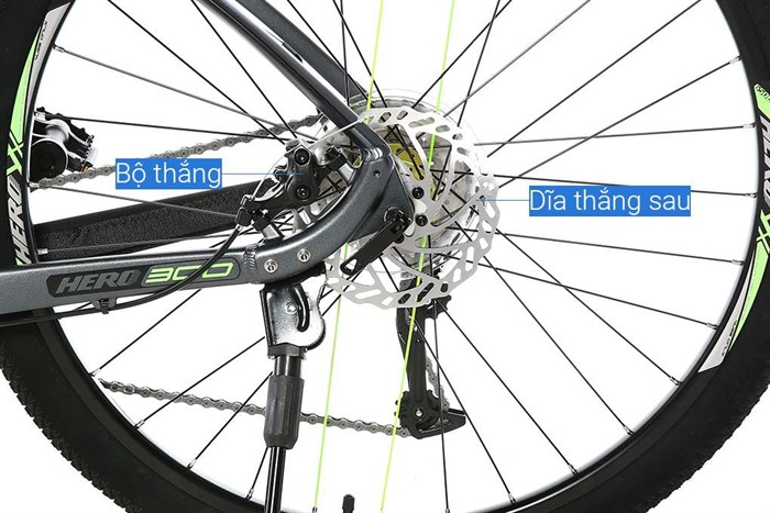 Xe Đạp Địa Hình MTB XDS Hero 300 27.5 inch Size L