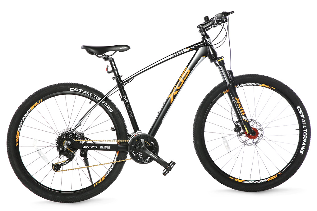 Xe Đạp Địa Hình MTB XDS Hero 380 27.5 inch Size M Màu Đen - Cam