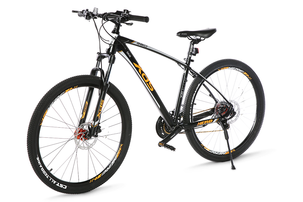 Xe Đạp Địa Hình MTB XDS Hero 380 27.5 inch Size M Màu Đen - Cam