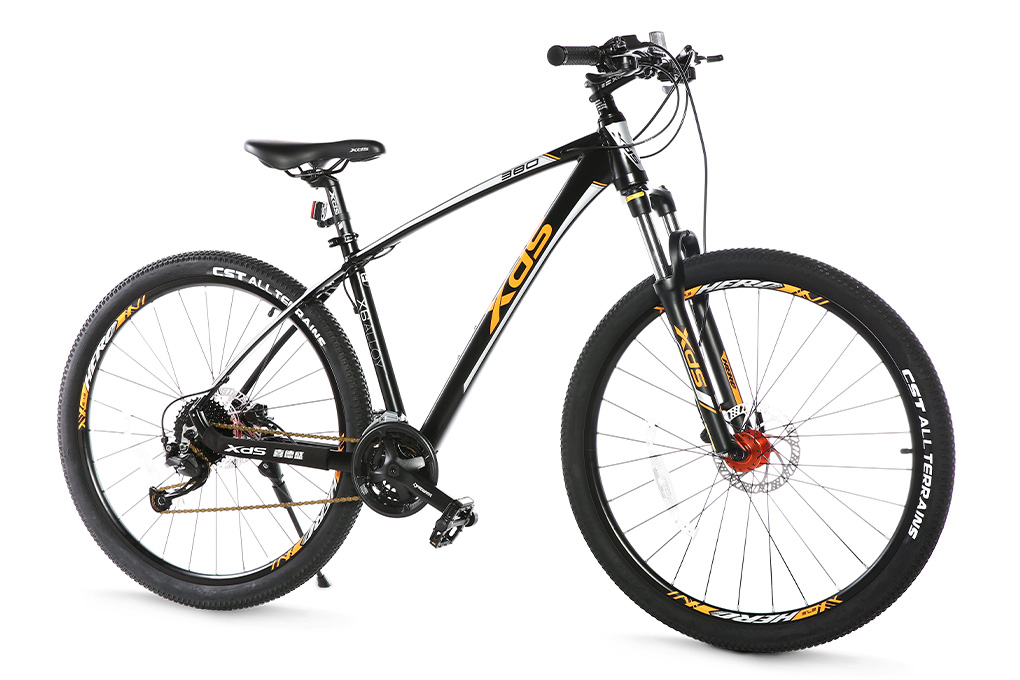 Xe Đạp Địa Hình MTB XDS Hero 380 27.5 inch Size M Màu Đen - Cam