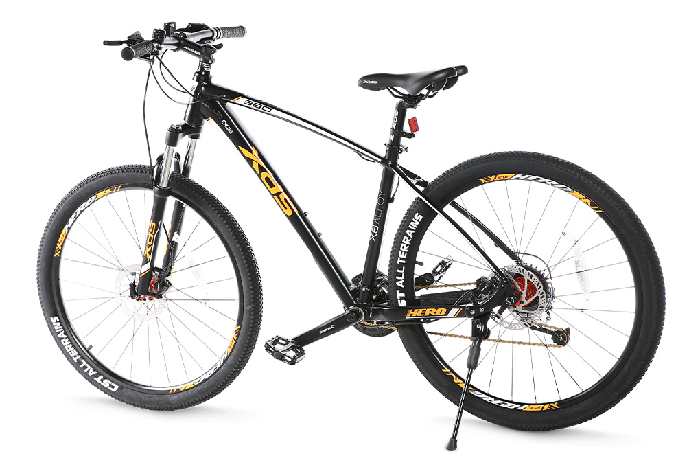 Xe Đạp Địa Hình MTB XDS Hero 380 27.5 inch Size M Màu Đen - Cam