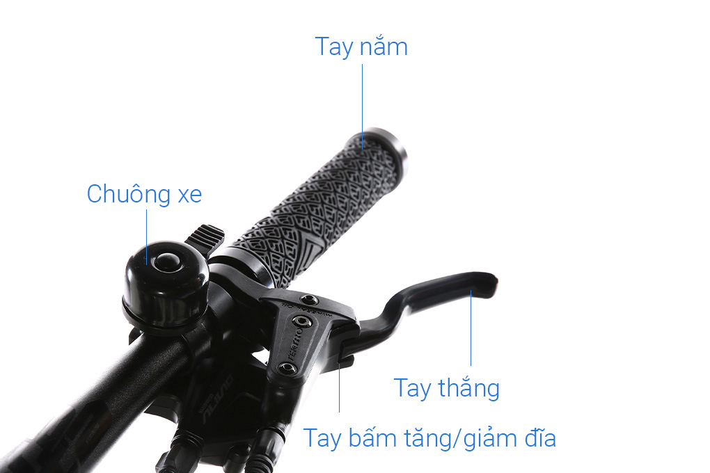 Xe Đạp Địa Hình MTB XDS Hero 380 27.5 inch Size M Màu Đen - Cam