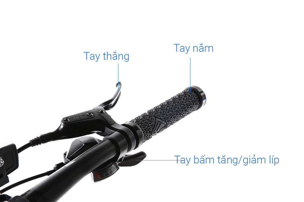 Xe Đạp Địa Hình MTB XDS Hero 380 27.5 inch Size M Màu Đen - Cam