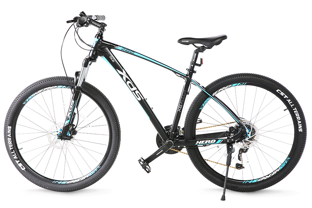 Xe Đạp Địa Hình MTB XDS Hero 380 27.5 inch Size M Màu Đen - xanh dương