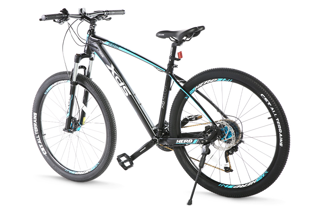 Xe Đạp Địa Hình MTB XDS Hero 380 27.5 inch Size M Màu Đen - xanh dương