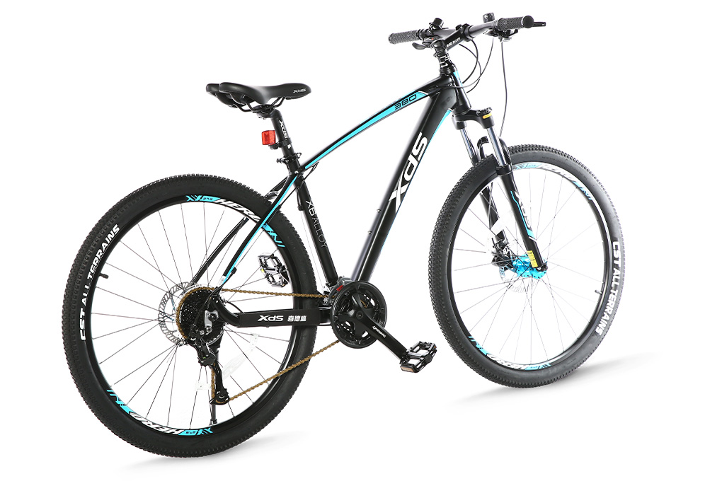 Xe Đạp Địa Hình MTB XDS Hero 380 27.5 inch Size M Màu Đen - xanh dương