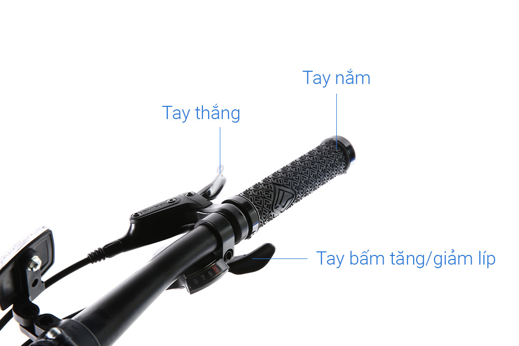 Xe Đạp Địa Hình MTB XDS Hero 380 27.5 inch Size M Màu Xám - Đỏ