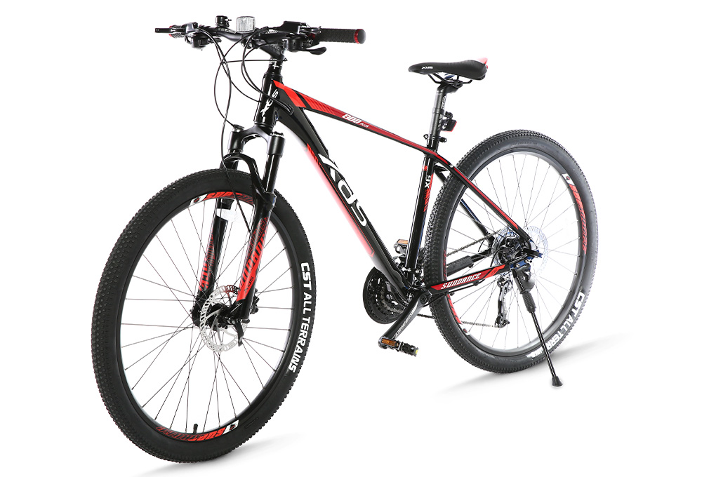Xe Đạp Địa Hình MTB XDS Sunrising 800 Plus 27.5 inch Size M Màu Đen - Đỏ