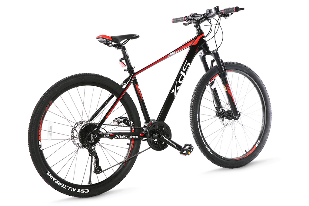 Xe Đạp Địa Hình MTB XDS Sunrising 800 Plus 27.5 inch Size M Màu Đen - Đỏ