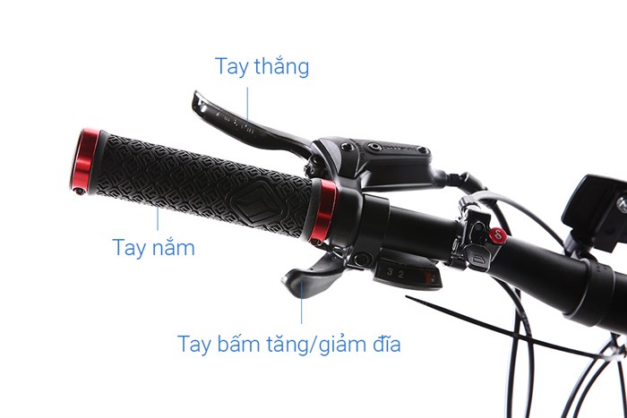 Xe Đạp Địa Hình MTB XDS Sunrising 800 Plus 27.5 inch Size M Màu Đen - Đỏ