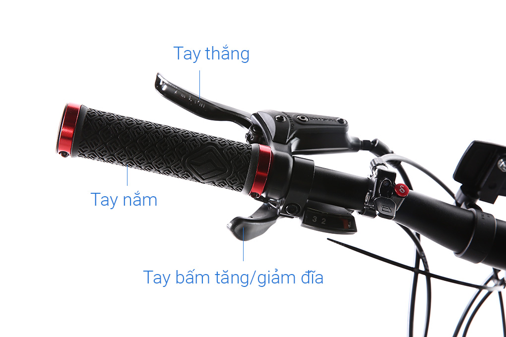 Xe Đạp Địa Hình MTB XDS Sunrising 800 Plus 27.5 inch Size M Màu Đen - Đỏ