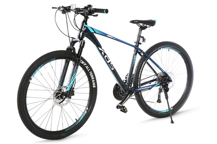 Xe Đạp Địa Hình MTB XDS Sunrising 800 Plus 27.5 inch Size M Màu Đen - xanh dương
