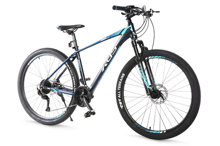 Xe Đạp Địa Hình MTB XDS Sunrising 800 Plus 27.5 inch Size M Màu Đen - xanh dương