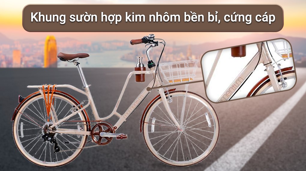 Xe Đạp Đường Phố Touring Giant Momentum Ineed Latte 26 (2022) 26 inch